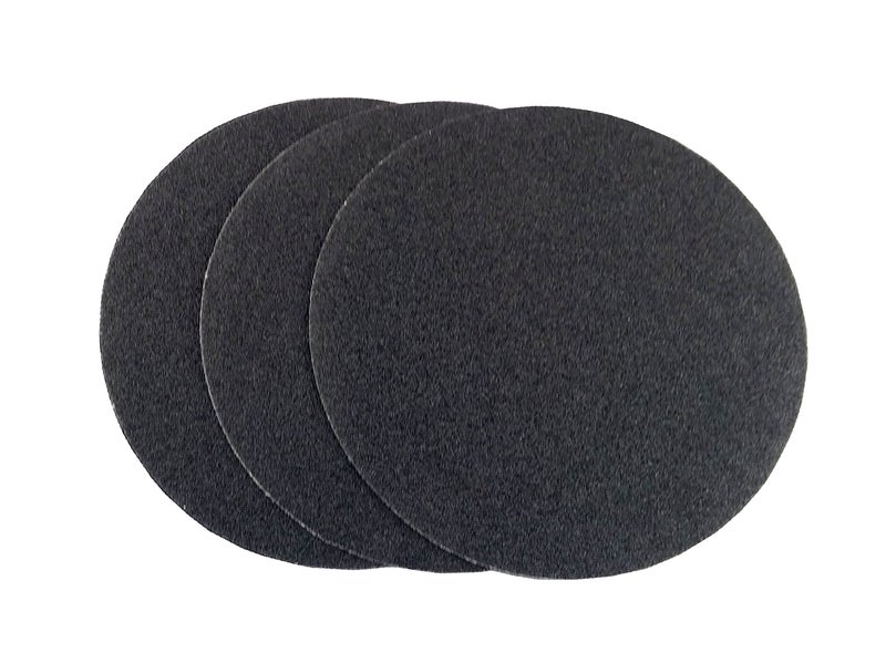 Starcke 9 inch Sanding Discs Hook and Loop Round Sand Paper Discs 24 Grit, 25 Pack Black Silicone Carbide No Hole Hook and Loop Sanding Disc, Orbital Sander Pads for Wood,Auto Body, Paint & Plastics - Image 2